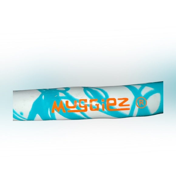 Muggiez Drink Handle – Teal Abstract Print – Made in USA (Texas) - Picture 5 of 5